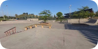 View of Chinguacousy Park Skate Park